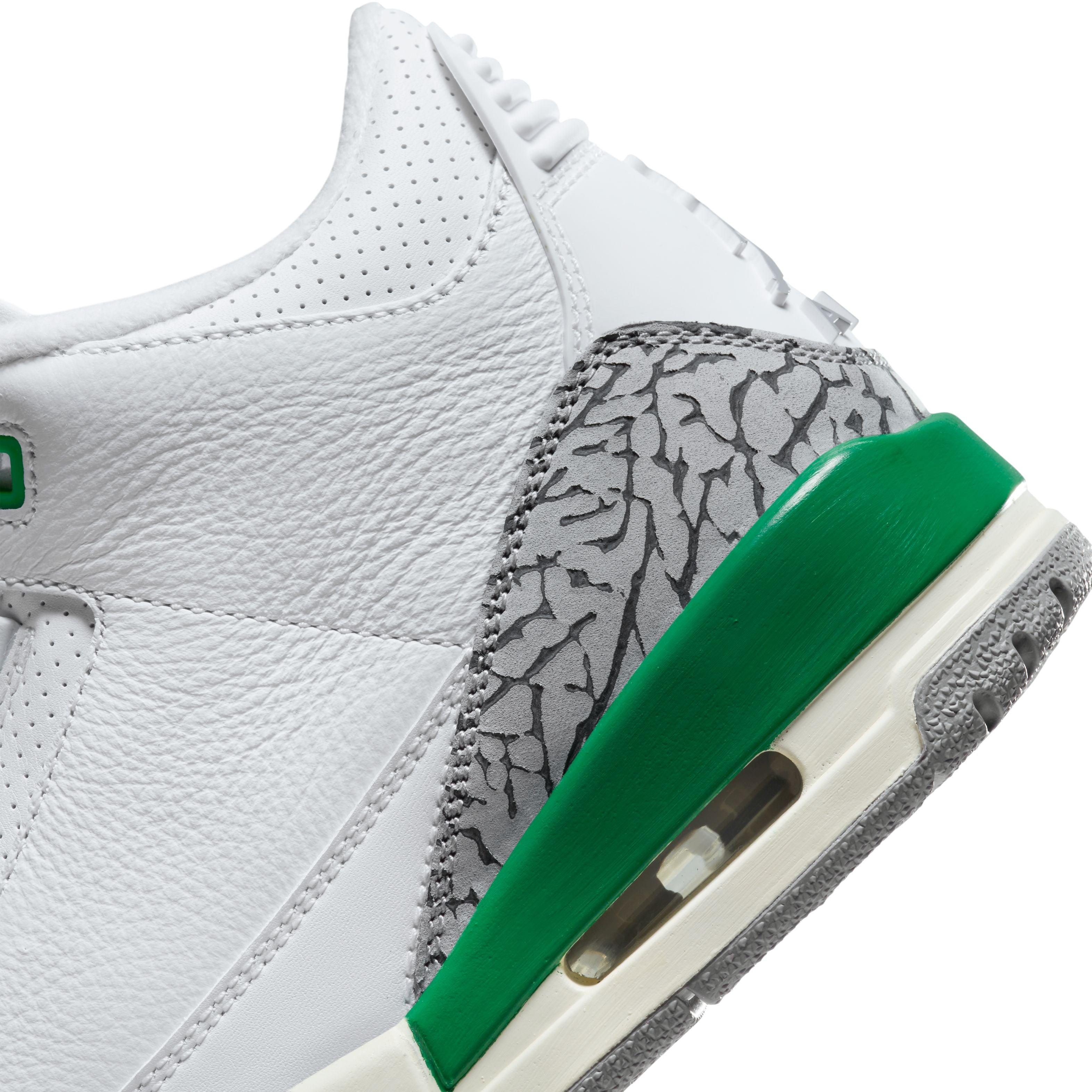Jordan 3 Retro - &#39;Lucky Green&#39; - White/Varsity Red/Lucky Green