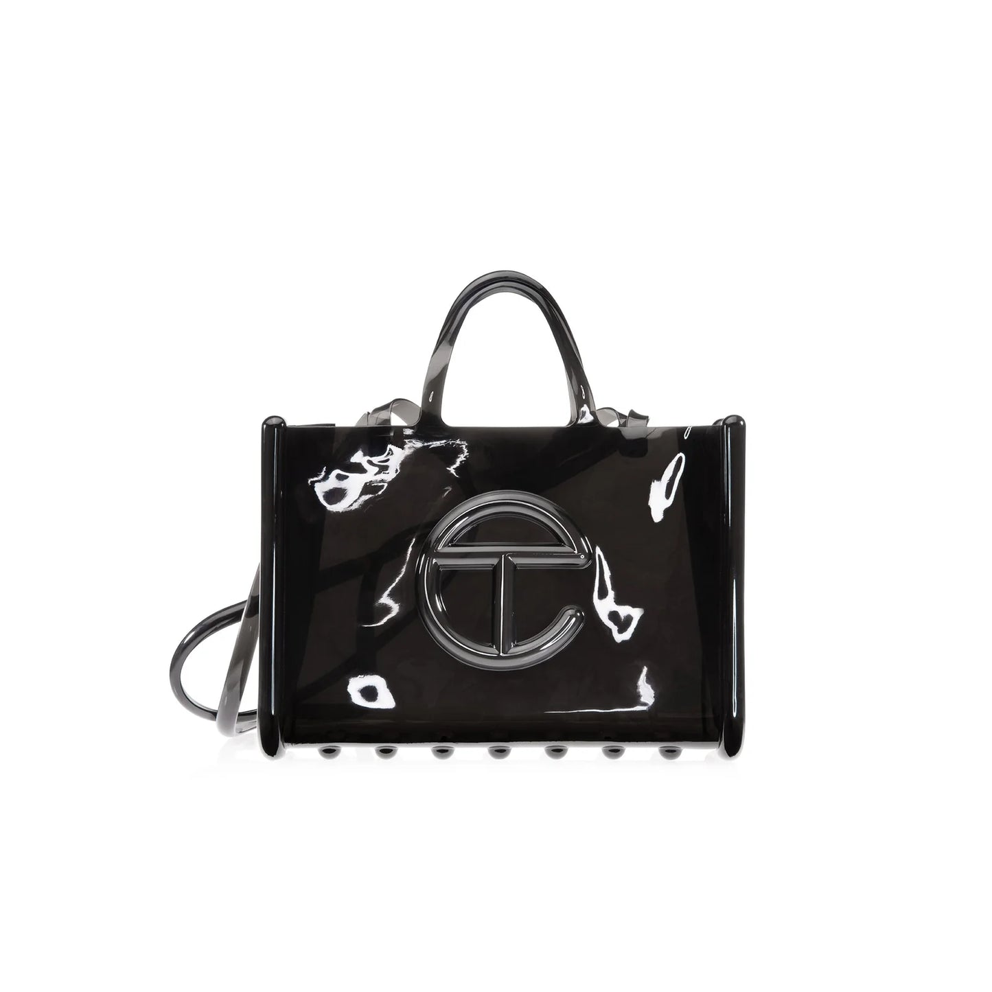 Melissa x Telfar Large Jelly Shopper - Clear Black