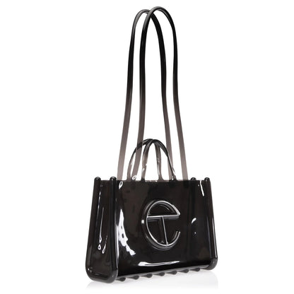 Melissa x Telfar Large Jelly Shopper - Clear Black