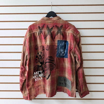 Tie-dyed Flannel