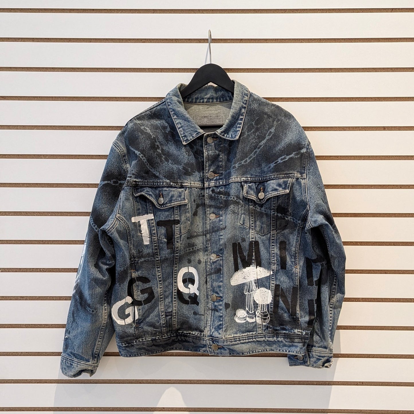 Chained Denim Jacket