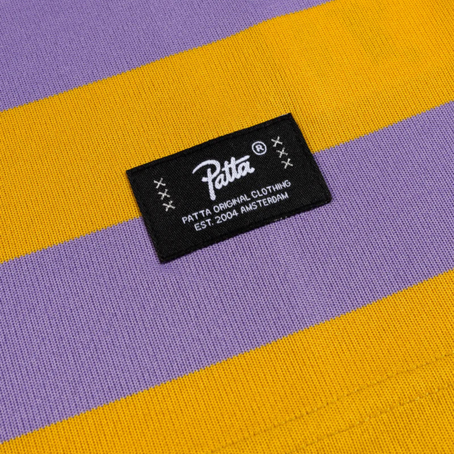 Striped Longsleeve Football Jersey - Chalk Violet