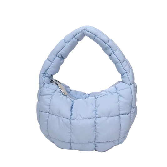 Mini Puffer Bag - Light Blue