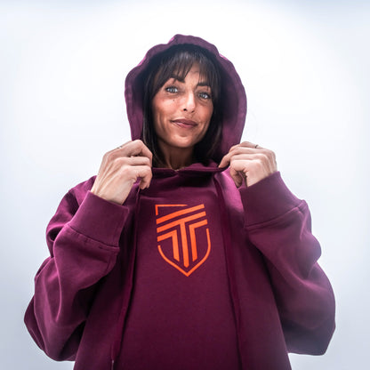 Run It Our Way Unisex Hoodie - Mighty Maroon