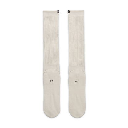 Slouchy Cushioned Crew Socks - Light Bone
