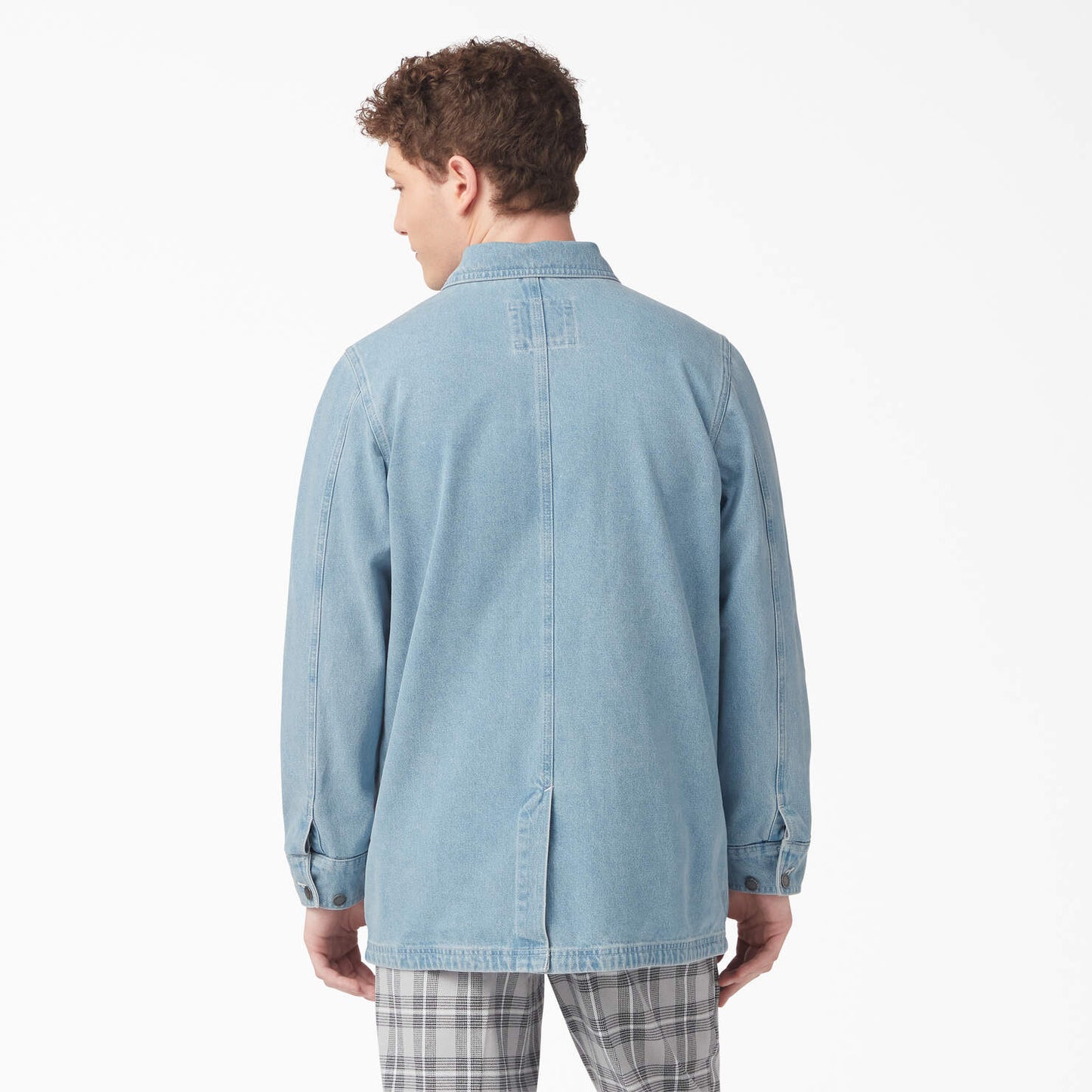 DENIM CHORE COAT - LIGHT DENIM