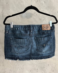 Vintage Guess Denim Micro Skirt