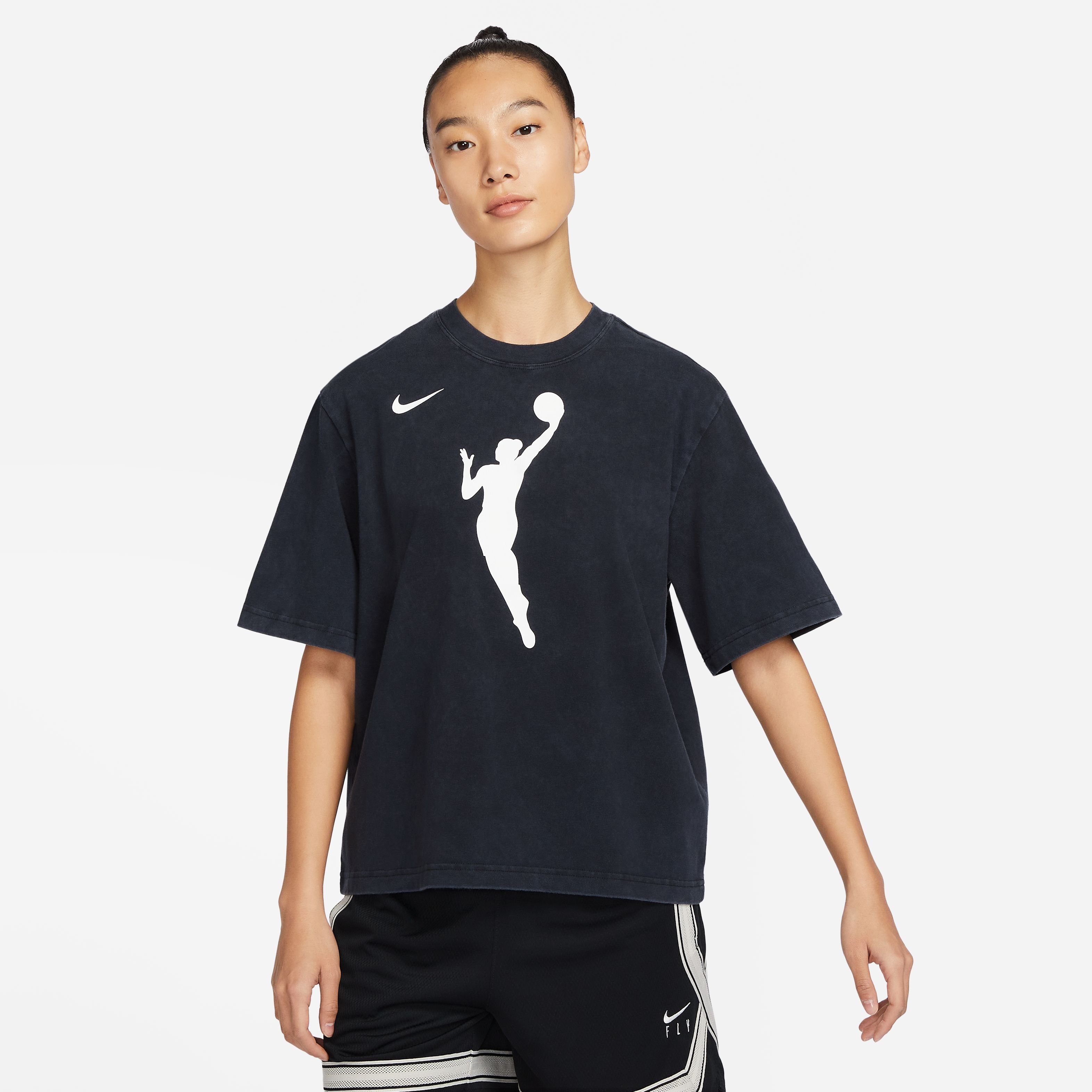WNBA Boxy T-Shirt - Black