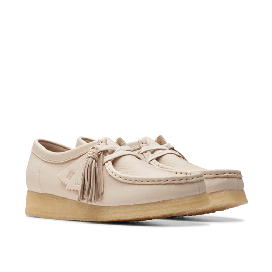 WALLABEE - BEIGE LEATHER