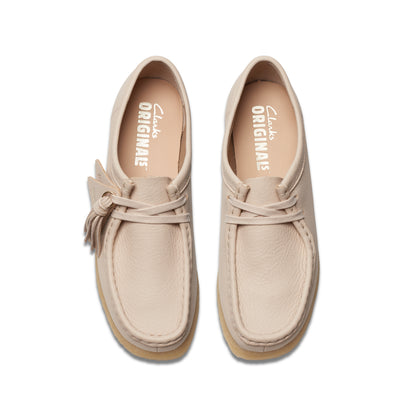 WALLABEE - BEIGE LEATHER