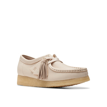 WALLABEE - BEIGE LEATHER