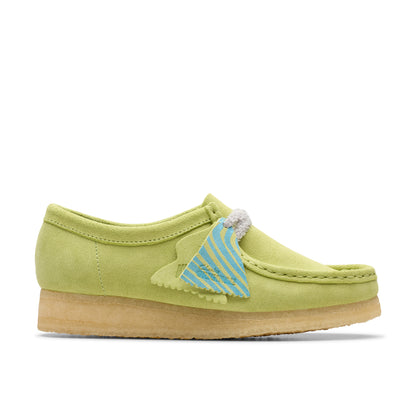 WALLABEE - PALE LIME SUEDE