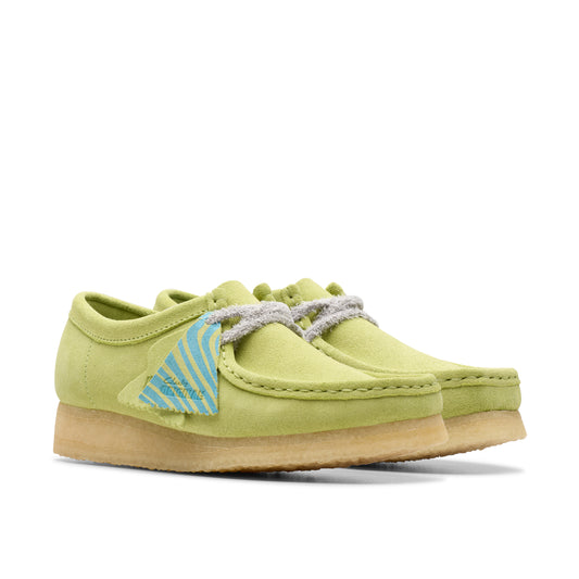 WALLABEE - PALE LIME SUEDE