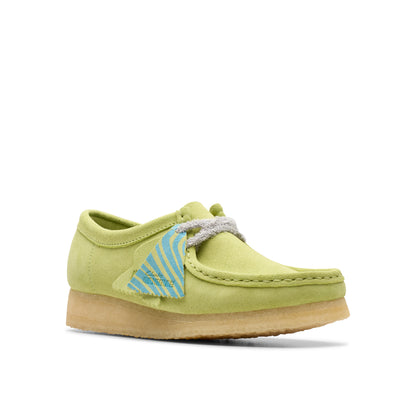 WALLABEE - PALE LIME SUEDE