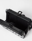Matte Black Pocket Box Handbag-MAKEWAY