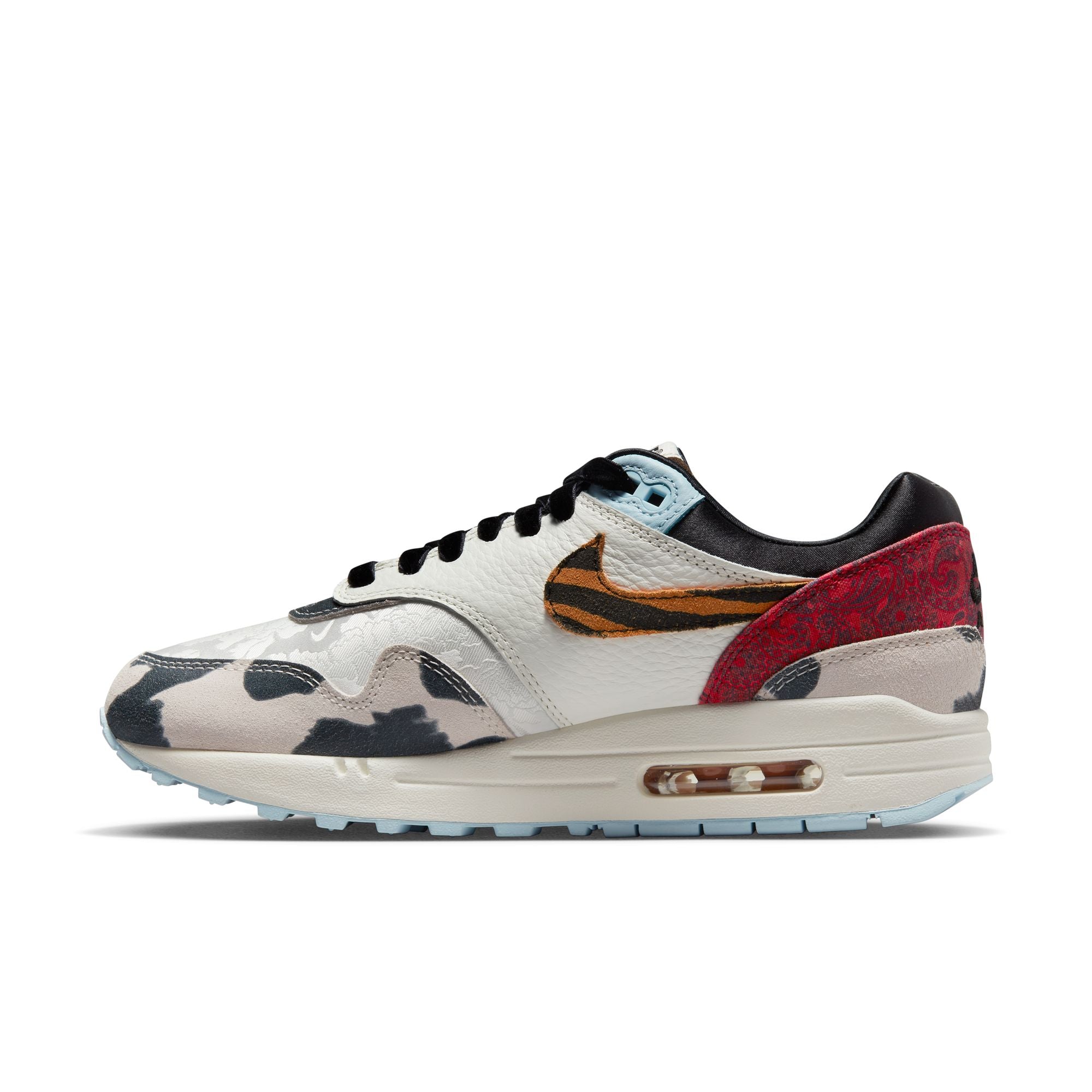 Air Max 1 &#39;87 - &#39;Great Indoors&#39; - Sail/Black/Celestine Blue/Picante Red