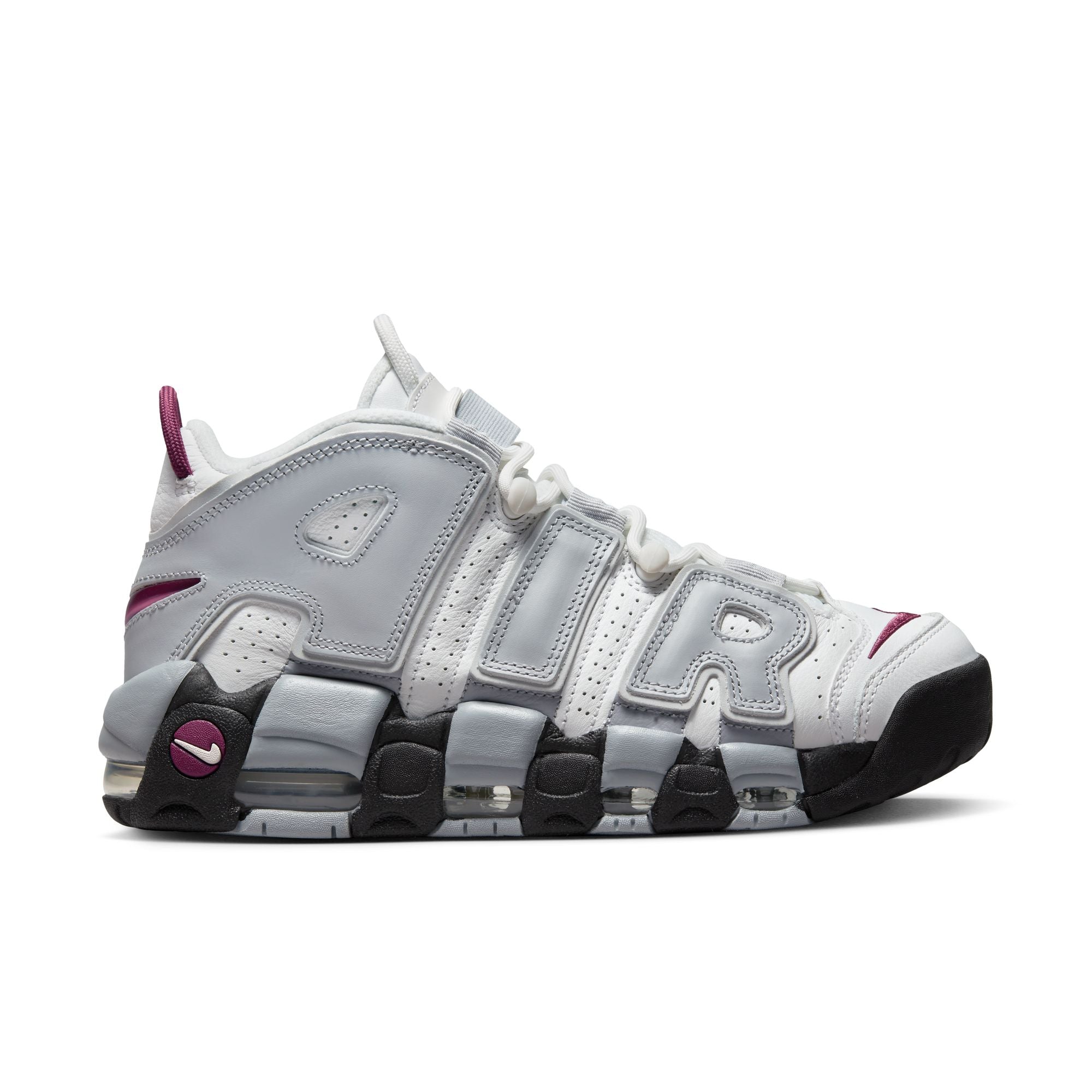 Air More Uptempo - Summit White/Rosewood/Wolf Grey