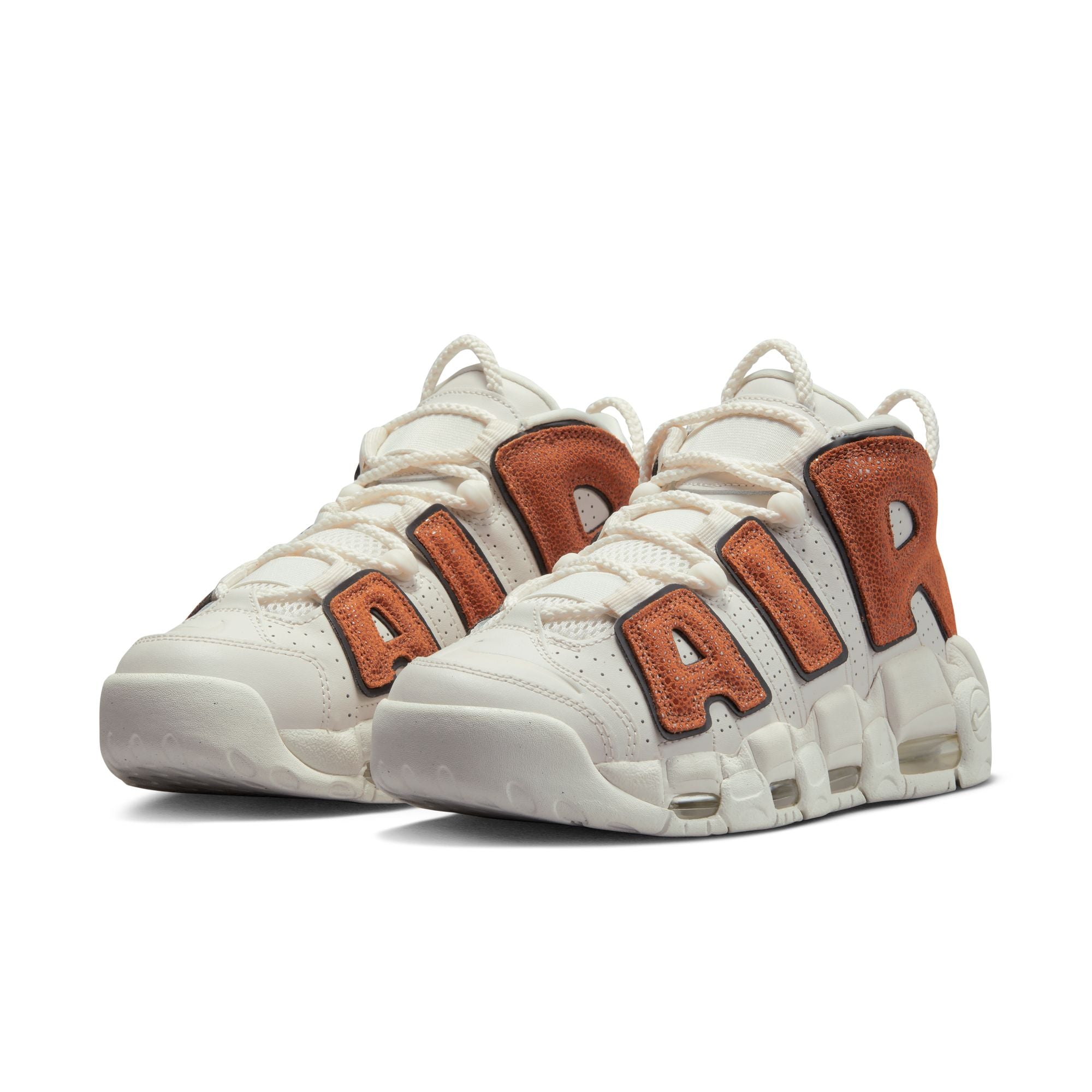 Air More Uptempo - &#39;Basketball Leather&#39; - Phantom/Black/Dark Russet/Sail