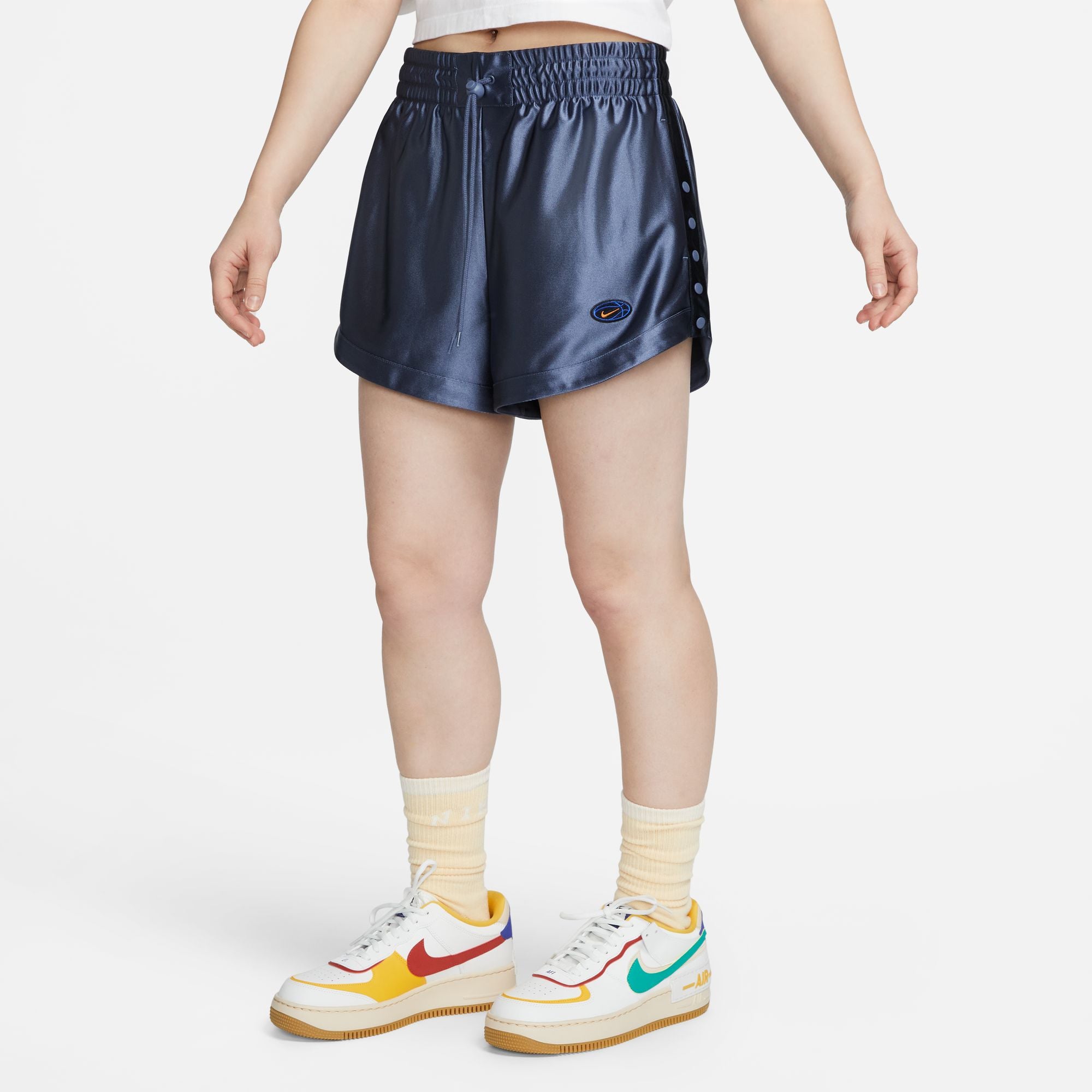 Circa &#39;96 High-Rise Breakaway Shorts - Diffused Blue/Dark Obsidian