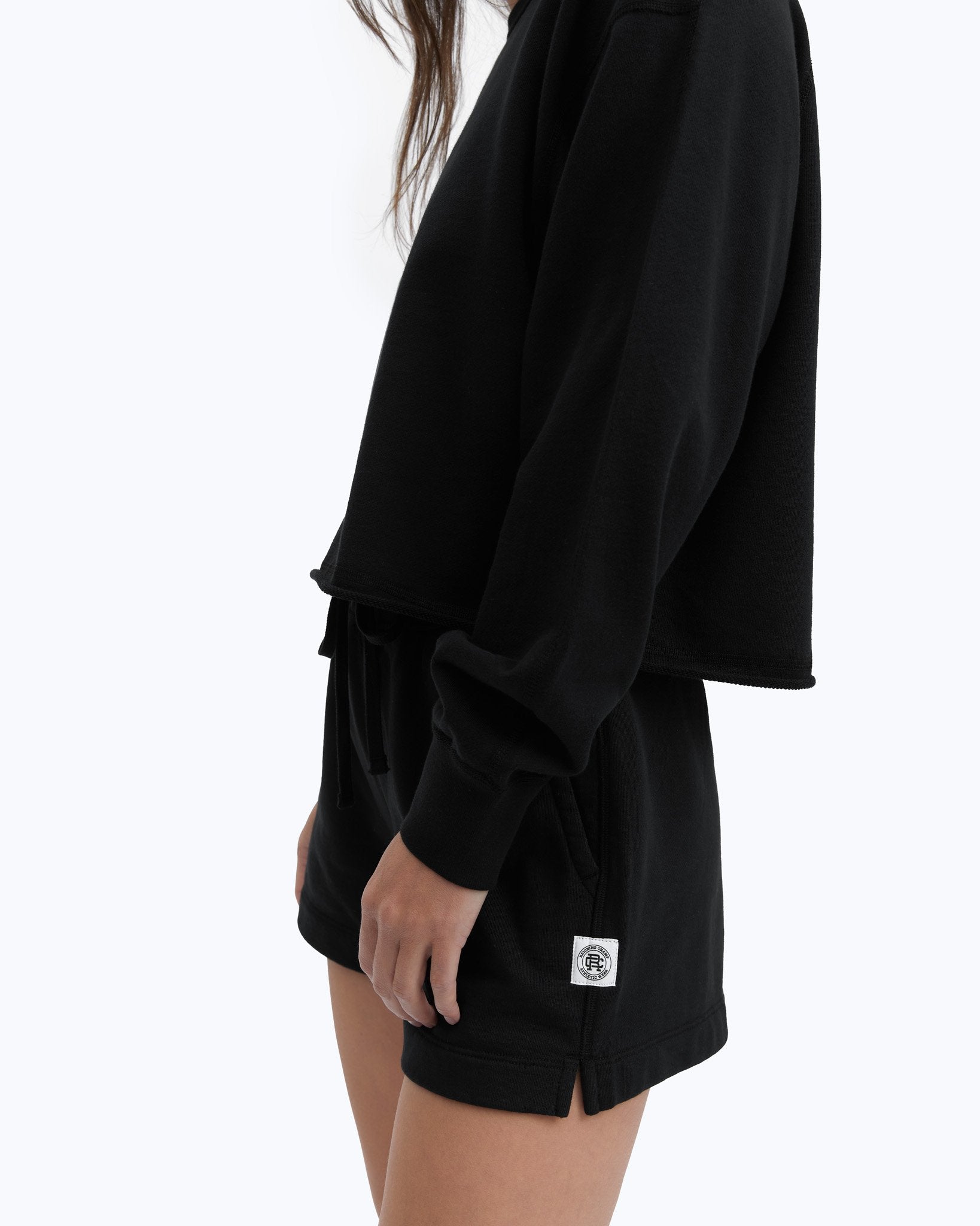 Lightweight Terry Cut-Off Crewneck-MAKEWAY
