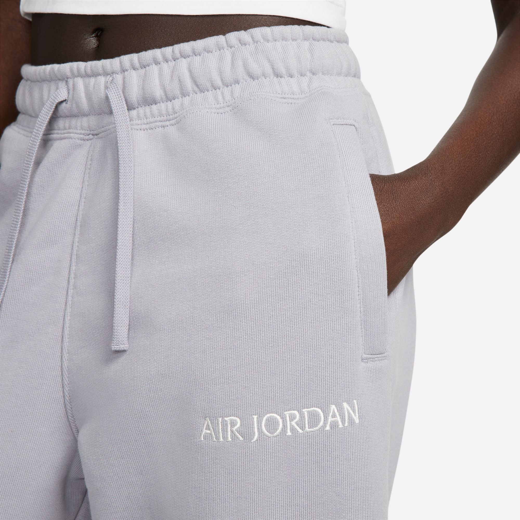 French Terry Sweatpants - Light Steel Grey
