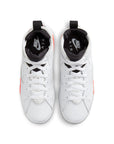 Jordan 7 Retro (GS) - 'White Infrared' - White/Crimson/Infrared/Black