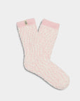 Cozy Chenille Socks - Seashell Pink