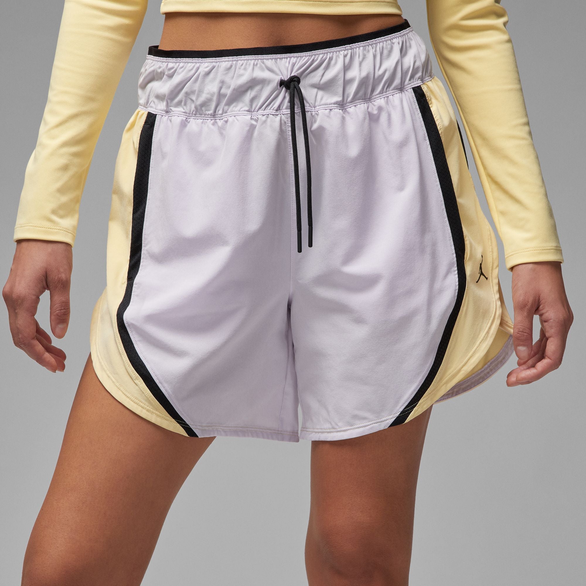 Loose Basketball Shorts - Barely Grape/Lemon Wash/Black