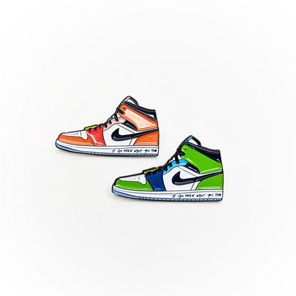 Jordan 1 Pin - 'Fearless' - 2 Pack