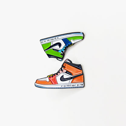 Jordan 1 Pin - 'Fearless' - 2 Pack