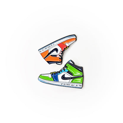 Jordan 1 Pin - 'Fearless' - 2 Pack