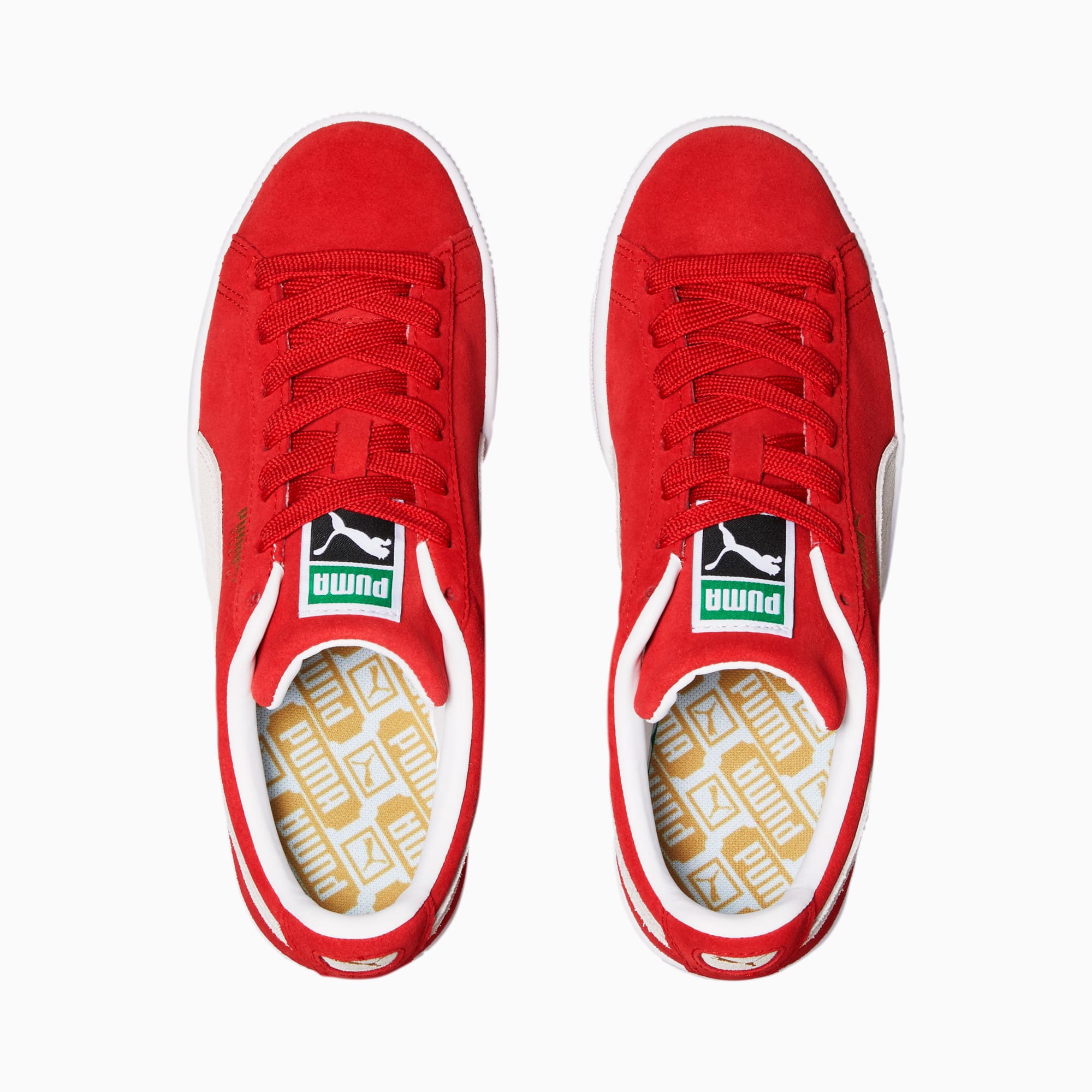 Suede Classic XXI Sneakers High Risk Red-White-MAKEWAY