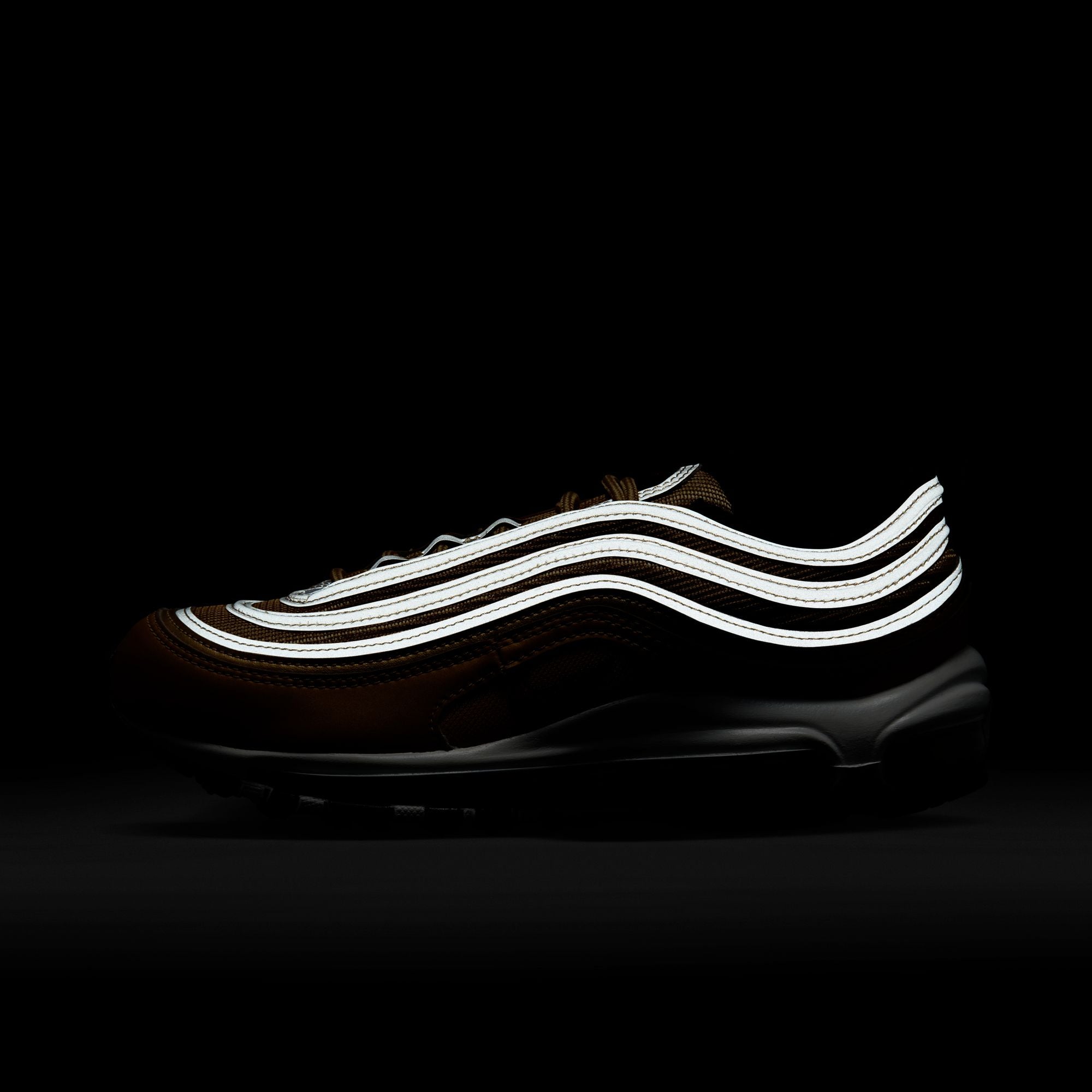 Air Max 97 - &#39;Golden Bullet&#39; - Metallic Gold/Varsity Red/Black/White