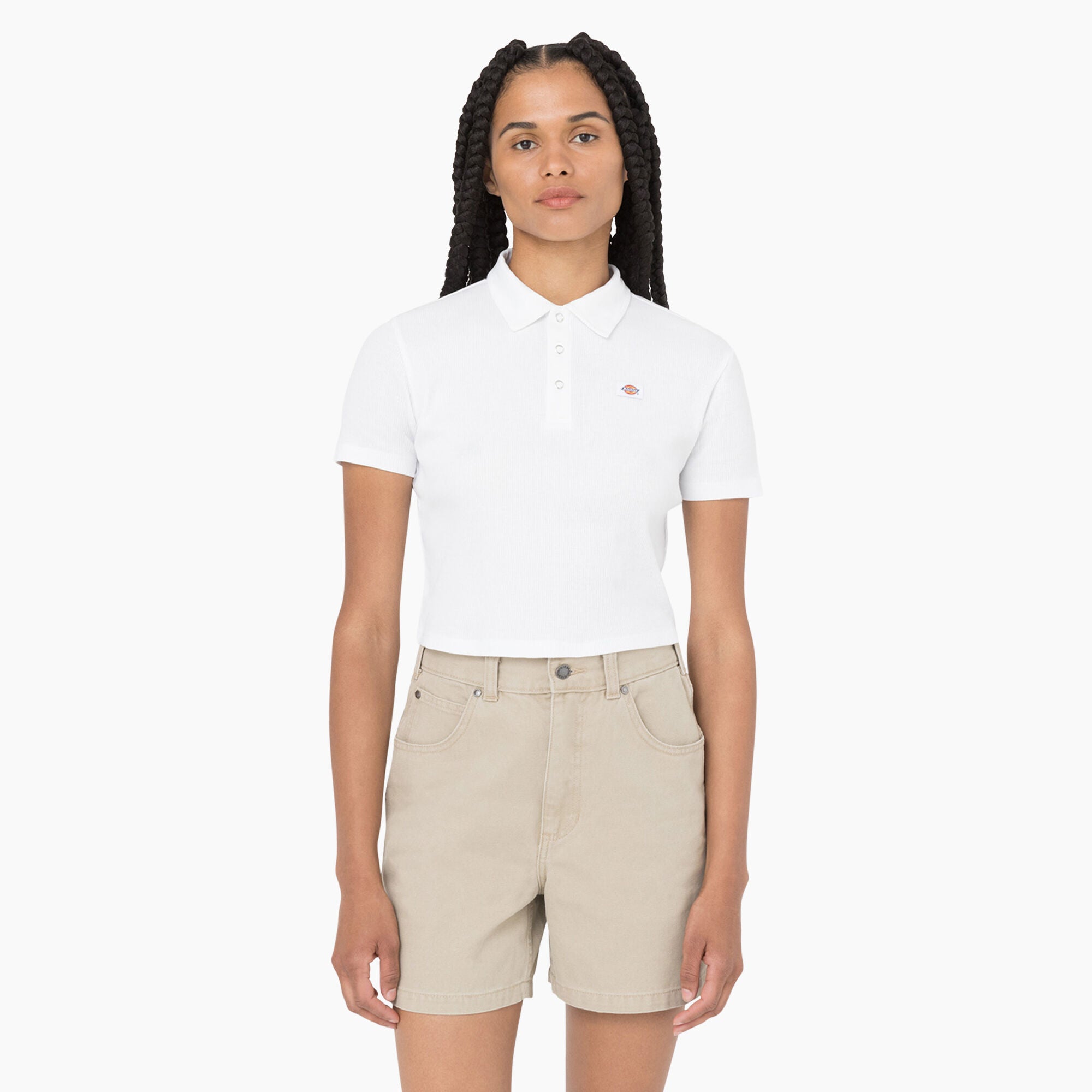 Tallasee Short Sleeve Cropped Polo